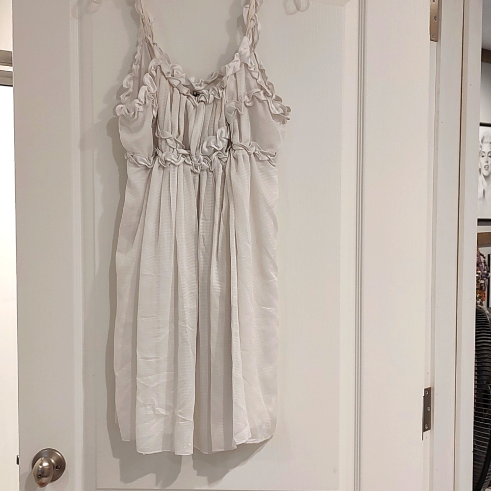 A white dress from Ya Los Angeles Brand.